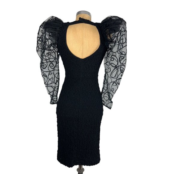 Climax Karen Okada for David Howard Iconic Design Little Black Dress Collectible - Picture 3 of 11